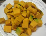 かぼちゃ入り麻婆豆腐作り方2写真