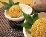 材料3つで "ごまだんご"作り方11写真