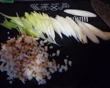 竹輪長葱ガーリックライス！作り方1写真