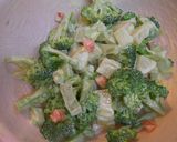 チーズマヨネーズで♪温野菜サラダ作り方4写真