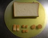 超簡単☆食パンでバス=3作り方1写真