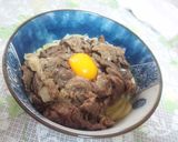 甘辛すき焼き風肉うどん☆作り方3写真