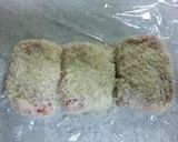 豚の薄切り肉でカツ!作り方3写真