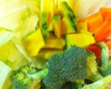 簡単！山盛野菜の生ハムチーズパスタ♨作り方1写真