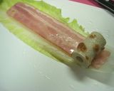 ちくわとベーコンの白菜ロール作り方3写真
