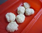 ＊ルクエdeれんこん団子の生姜あんかけ＊作り方3写真