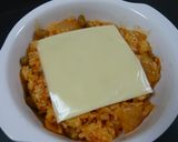 キムチーズ納豆ドリア。作り方1写真