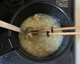 煮込まずサッと！キャベツの豆乳味噌スープ作り方2写真