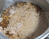 かぼちゃとひき肉の煮物作り方3写真