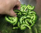 時短!ゴーヤのパリパリ塩昆布ナムル作り方2写真