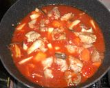簡単！チキンのトマト煮作り方4写真