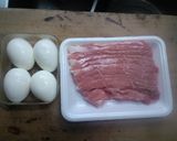 肉巻き卵作り方1写真