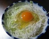 簡単朝ごはん！レンジで目玉焼き！作り方1写真