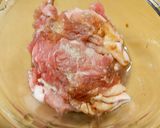 簡単お家中華①♪豚こまとなすの醤油炒め作り方1写真