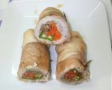 オクラとにんじん、ゴボウの豚肉巻き作り方6写真