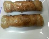 オクラとにんじん、ゴボウの豚肉巻き作り方5写真