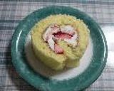 今が旬、いちごロールケーキ作り方3写真