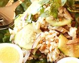 青じそ納豆のサラサラ☆ライスサラダ作り方5写真