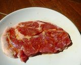 豚肩ロース紹興酒で地中海ソテー作り方1写真