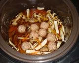うれしいつくね入り炊き込みご飯作り方3写真
