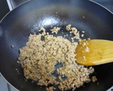 食欲そそる！丸ナスの肉味噌のせ作り方2写真