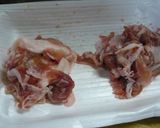 安い❤ジューシー❤切り落とし肉のトンカツ作り方1写真