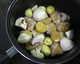 栗と鶏モモのコロコロ煮込み♪作り方6写真