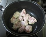 栗と鶏モモのコロコロ煮込み♪作り方5写真