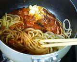 簡単☆トマトソースのスパゲティ作り方4写真