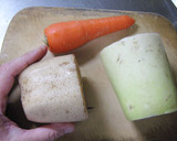 【やさしいご飯】焼ちくわと根菜のお婆ぁ煮作り方2写真