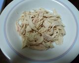栄養たっぷり!鶏ごぼうサラダ☆作り方1写真