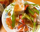 サラダチキンとカニカマのサラダ作り方6写真