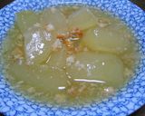 干しエビ☆カニ缶で冬瓜あんかけ♡作り方10写真