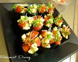 トマトとチーズのサラダ軍艦作り方4写真