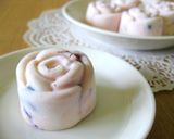 ブルーベリーミックスレアチーズケーキ作り方6写真