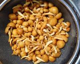 簡単 朝食✿なめこと しめじ 白滝の お味噌汁作り方2写真