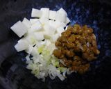 納豆×長いも×チーズでちょっとおつまみ作り方1写真