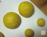 ＢＩＧでビックリ！賛否両論？かぼちゃパン作り方4写真