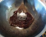 手軽な材料で黒豆ガトーショコラ！作り方4写真