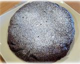 手軽な材料で黒豆ガトーショコラ！作り方11写真