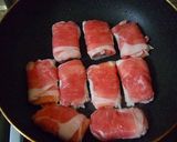 あっさり餡かけ豚肉チーズ巻き作り方3写真