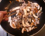 イカ足と野菜の春巻き作り方3写真