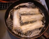 イカ足と野菜の春巻き作り方10写真