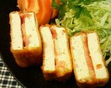 チーズでボリューム　★ヘルシー豆腐カツ作り方11写真