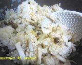 白米でモチモチ！キノコの炊き込みご飯作り方3写真