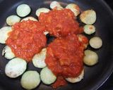 茄子とトマトのパスタ作り方10写真
