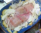 シイラのチーズエッグのせオーブン蒸し焼き作り方3写真