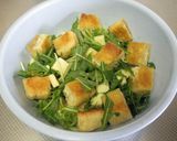 お揚げと水菜のほろうま和え作り方4写真