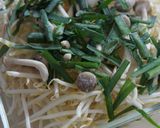 ☆　もやしと豚肉のレンジで蒸ししゃぶ　☆作り方1写真