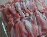 ☆　もやしと豚肉のレンジで蒸ししゃぶ　☆作り方2写真